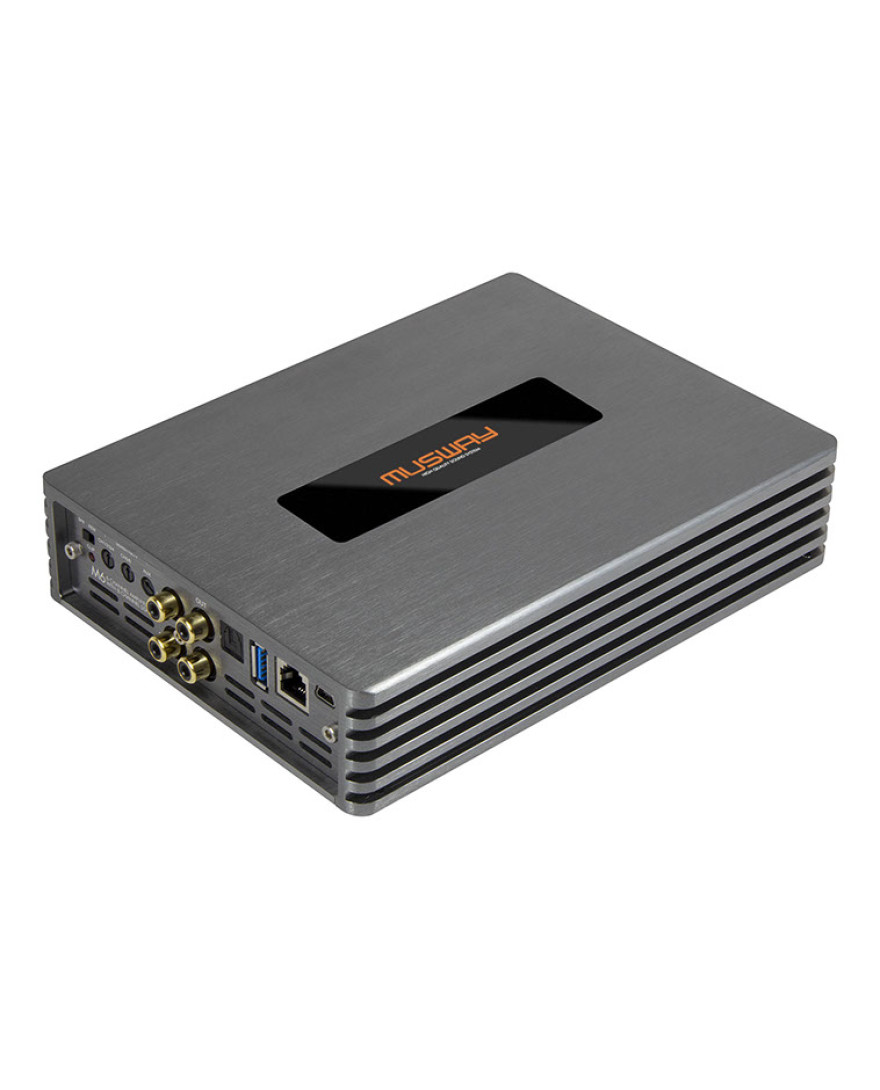 M6v36-CHANNEL AMPLIFIER  WITH 8-CHANNEL DSP